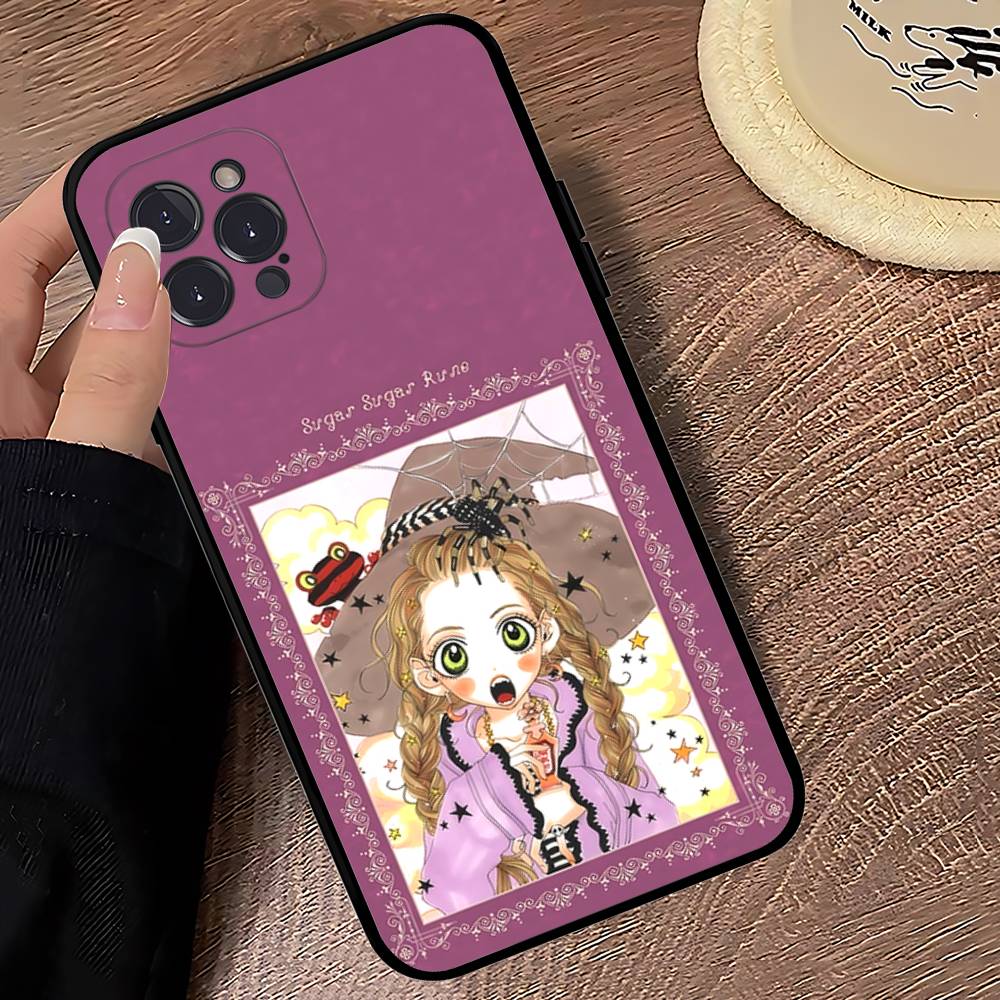 Anime S-Sugar Sugar Phone Case For Iphone 17 Air 16 15 14 13 12 11 Pro Max 16 15 14 Plus TPU Soft Case