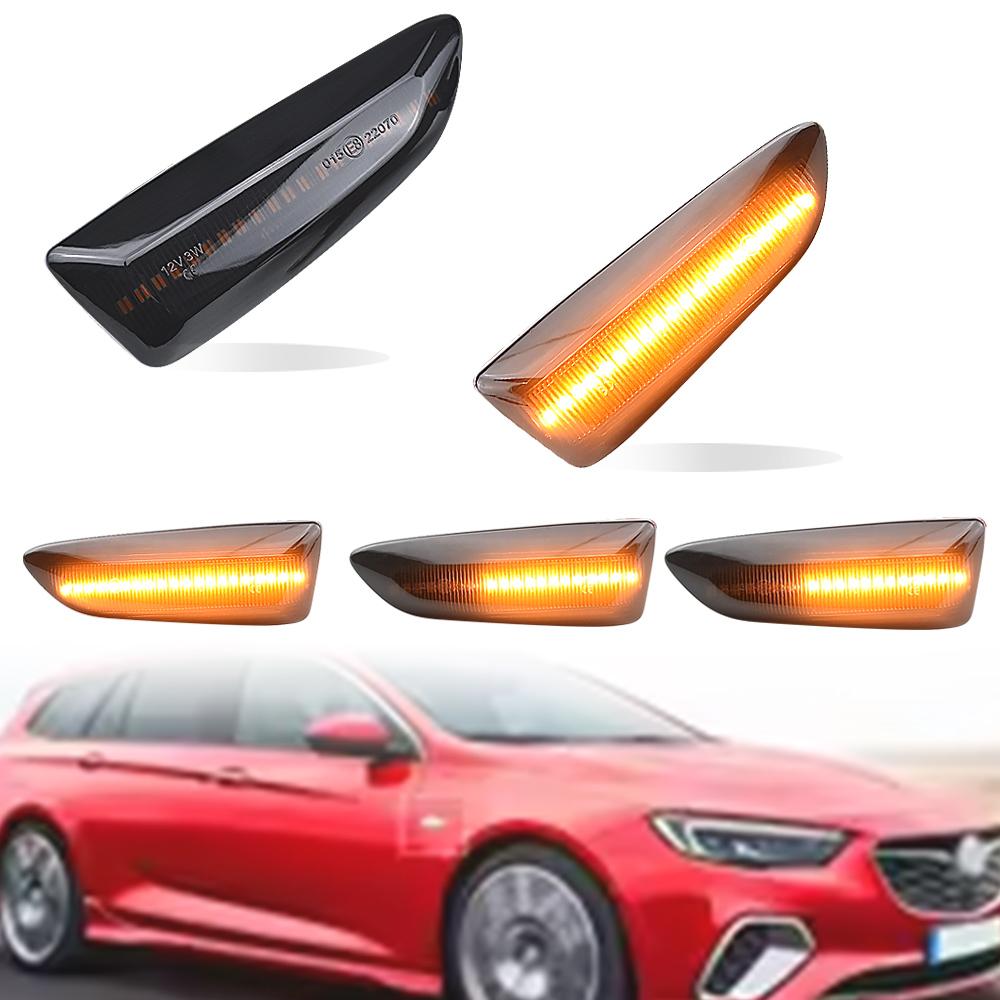 Sequential Blinker LED Side Marker Light For Opel Zafira Tourer Insignia Grandland Crossland Astra J K Indicator Repeater Lamp