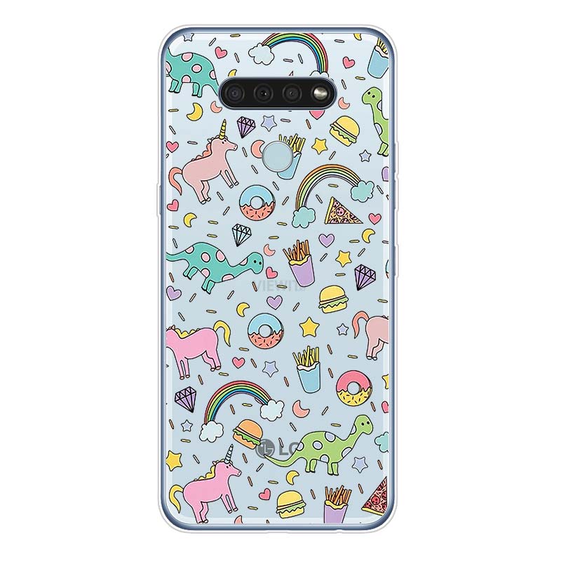 Nette Dinosaurier Für LG K92 K52 K62 K22 K71 K61 K51S K41S G8 G8S G8X V35 V50 V40 V50S V60 q60 Telefon Fall