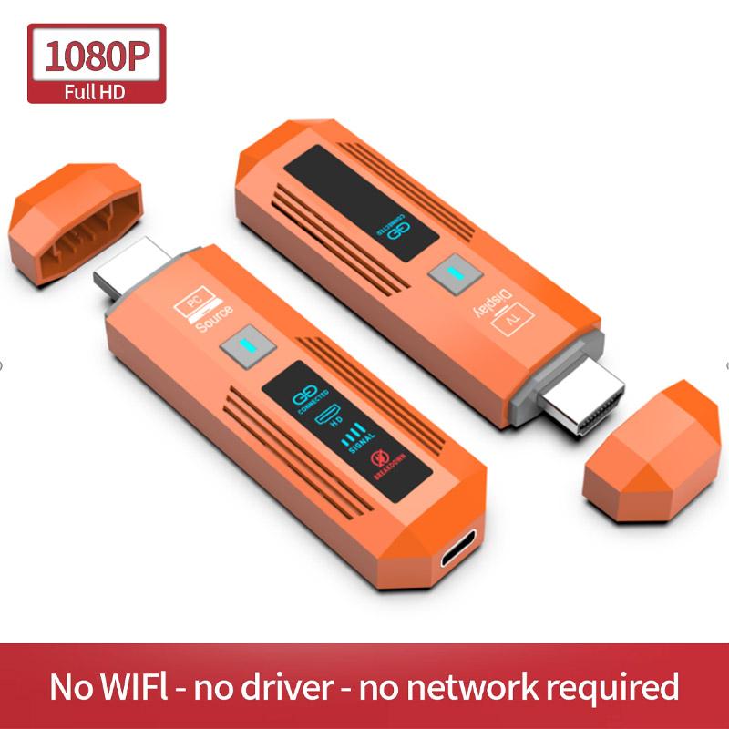 HDMI-Compatible Wireless Extender 50M 1080P 60Hz Video Audio Transmitter Receiver For PC TV Laptop Projector Plug PlayGood Product