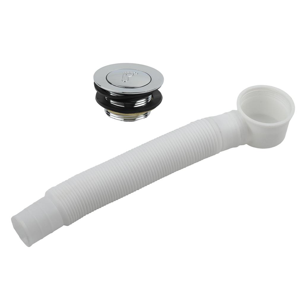 Multi Layer Finishing Bathroom Drain Silver and White Color Reliable Seal