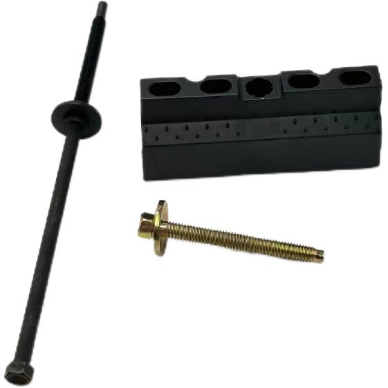 Base Clamp Battery Hold Down Kit Compatible For Expedition, F-150, Fusion, Mustang, Aviator+More 00588