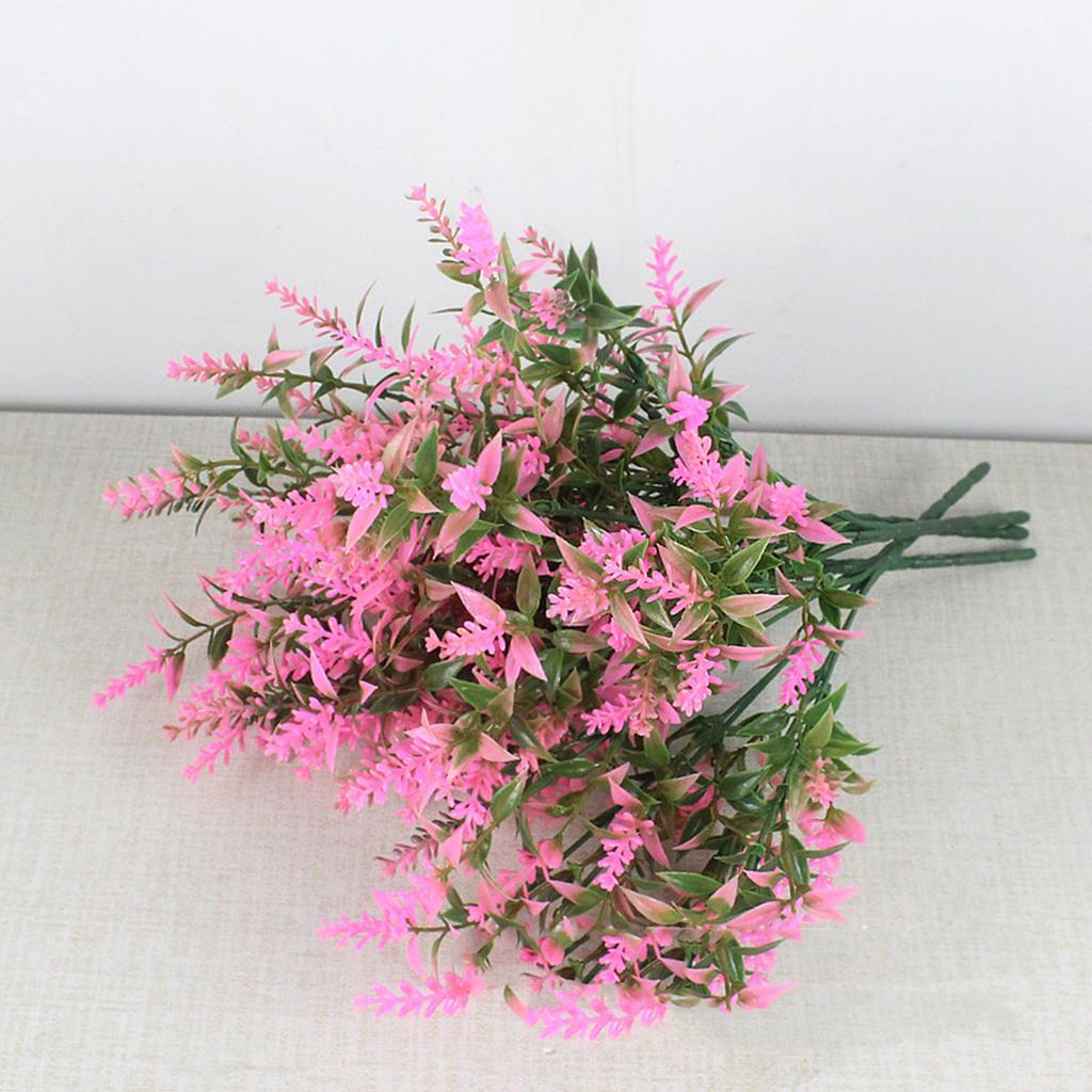 High Quality Faux Lavender Stalks Perfect for Enhancing Indoor Spaces Like Bedrooms Offices and Party Venues