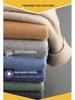 Men's High-Neck Cashmere Pullover Sweater, Autumn/Winter 2025, Loose Knitwear.
