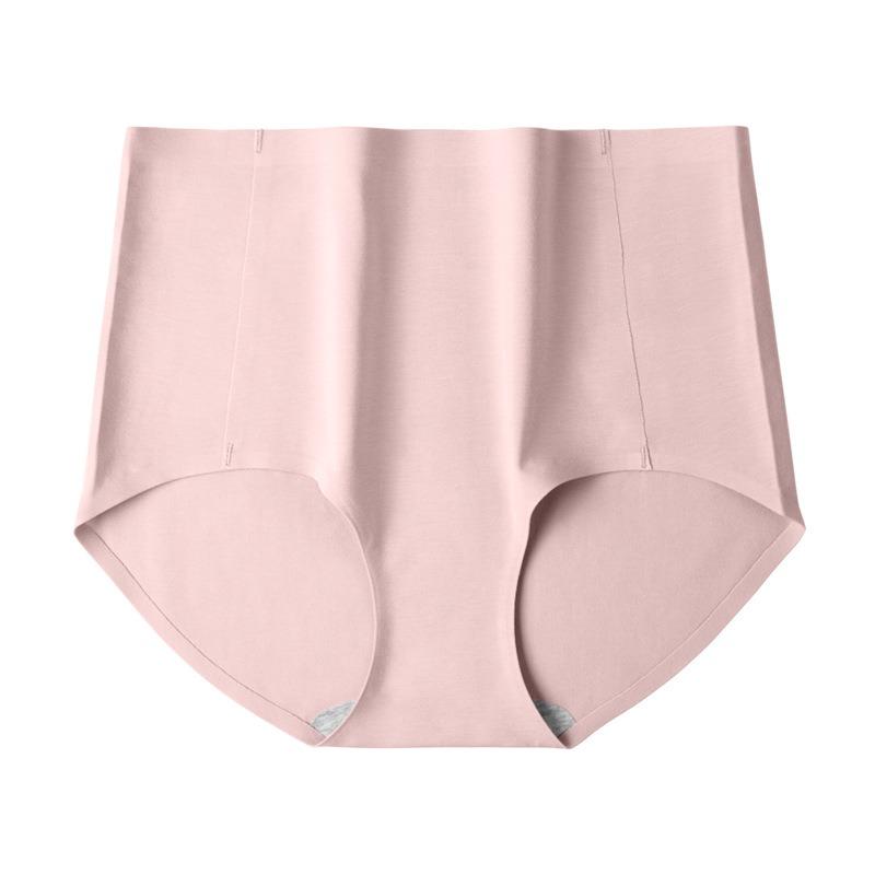 Bragas para Mujer Talla Grande Sin Costuras Cintura Alta 7A Entrepierna Antibacteriana Ropa Interior