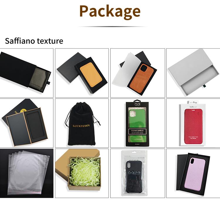Leather Mobile Phone Cases case Phone Leather Custom Wholesale Mobile Phone case Opp Bag&For iPhone 13 Pro чёрный