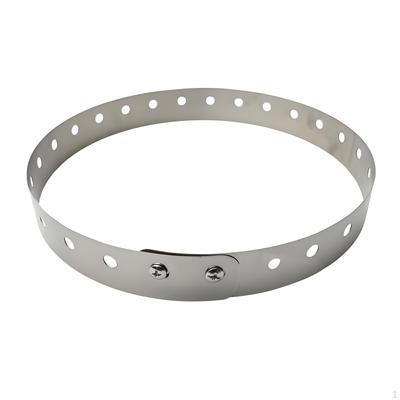 Protector contra el viento para cocina de gas, Barrera metálica de acero inoxidable ajustable, Cocina para exteriores H4cm D30cm