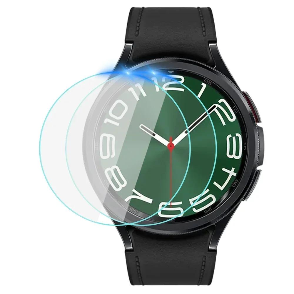 For Samsung Galaxy Watch6 5 4 40/44MM Tempered Glass Screen Protector for Samsung Watch 4/6Classic 42/46/43/47mm Protective Film