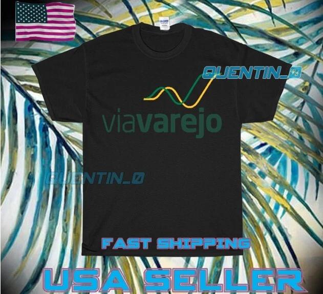 NEW Shirt PREMIUM VIA VAREJO LOGO T-Shirt FUNNY SIZE S-5XL L