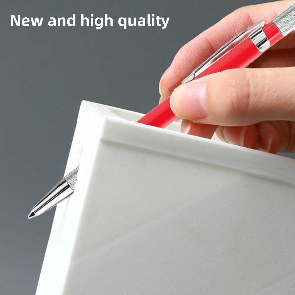 Welding Pencil with 12PCS Streak Refills Metal Welding Marker for Steel Construction Woodworking for Metal Work