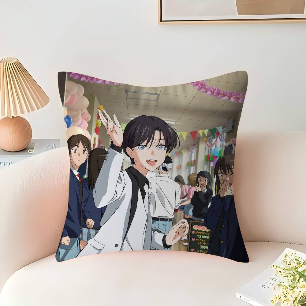Anime My Dress-Up D-Darling Maple Design Cushion Cover Happy Autumn Harvest Decor Holiday Decorati Pillow Cover