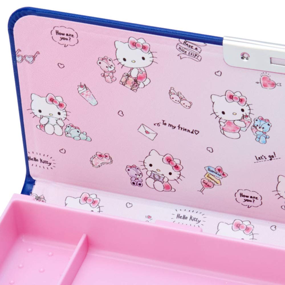 Sanrio Hello Kitty Opening Pencil Case Single-Sided (Trip)