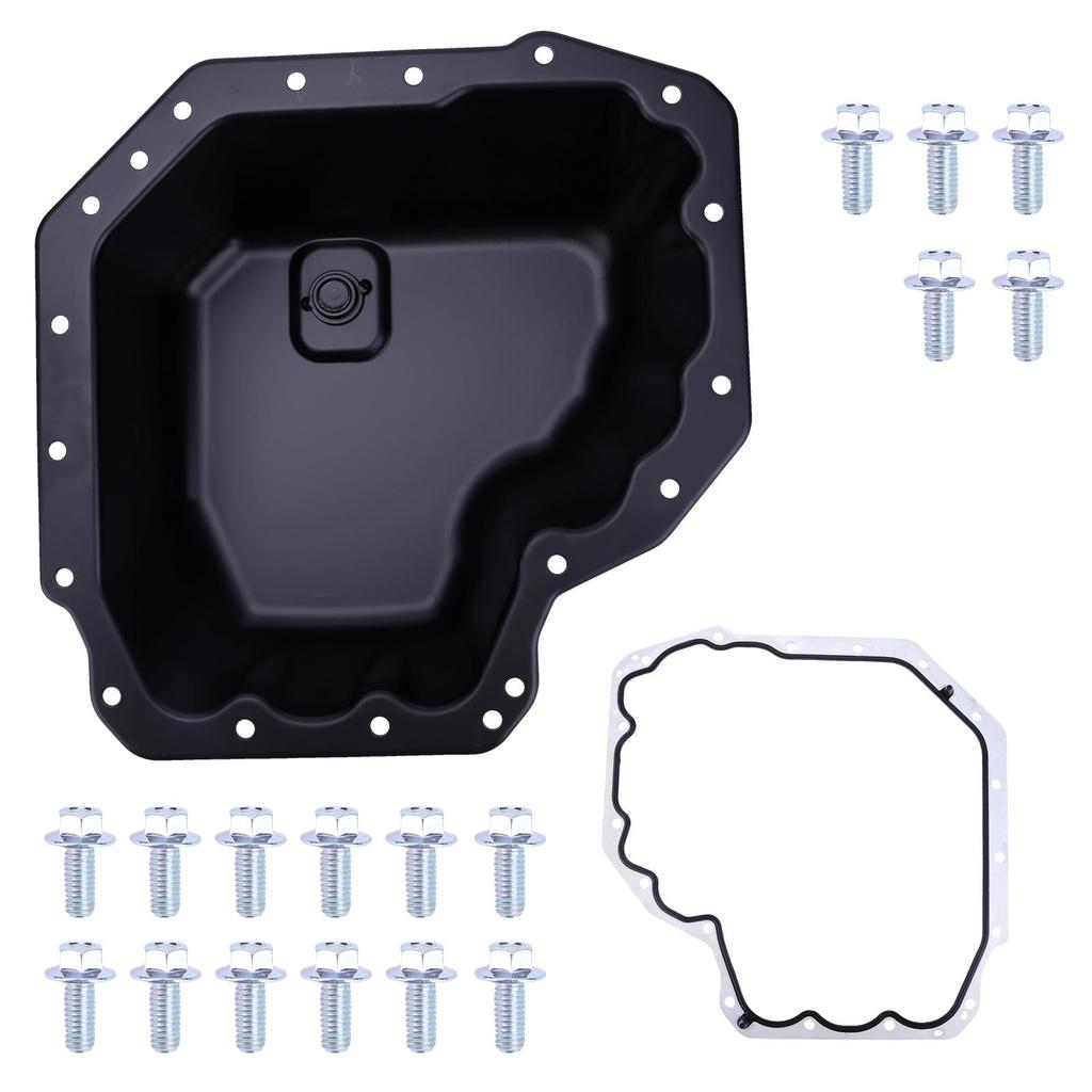 Engine Oil Pan with Gasket Compatible for Jeep Wrangler III JK 2.8 CRD 2007-2025 Replace 68027080AA