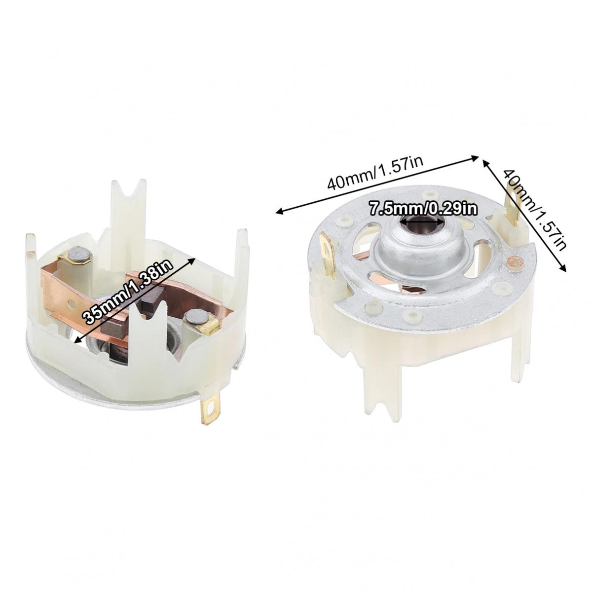 Jeu De Balais Charbon (brosses) Pour Moteur RS775/750 - Pour Perceuses électriques 18V-25V (Bosch, Makita, DeWalt, Etc.)