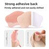 Macaron Loafers Anti-wear Heel Stickers Self-adhesive Half Size Pad Prevent Heel Cutting Big Change To Small Size