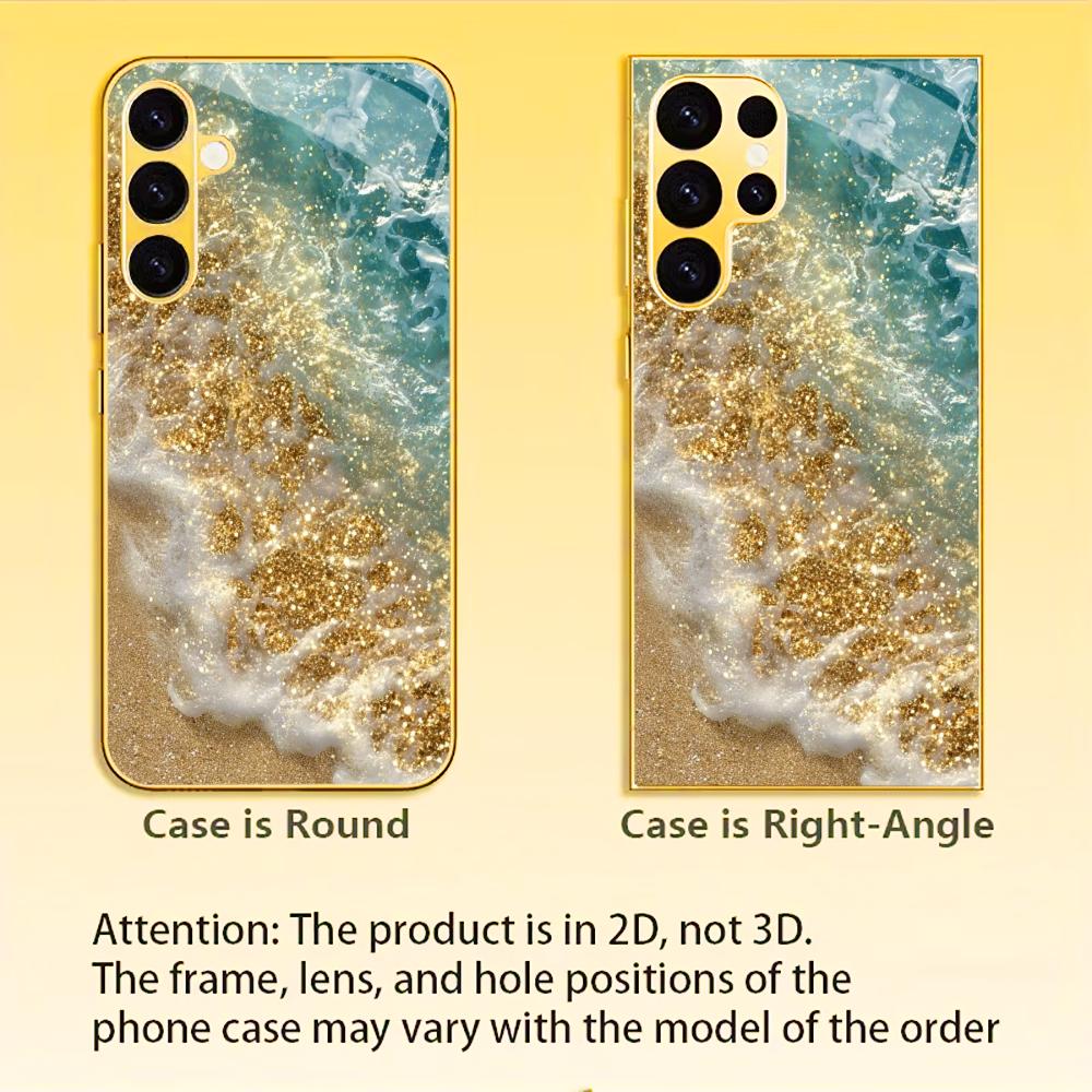 Simplicity new Bestseller model PhoneCase Electroplated Glass PhoneCase for Samsung Galaxy S26 S25 S24 S23 S22 FE,Ultra,Plus