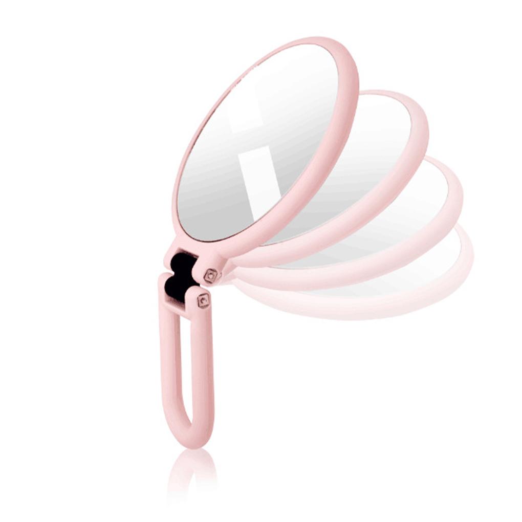 Makeup Mirror With Foldable – Convenient And Practical Beauty Accessory Clear Handheld Mirrors