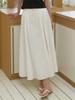 Liel Via Flare Skirt (White)