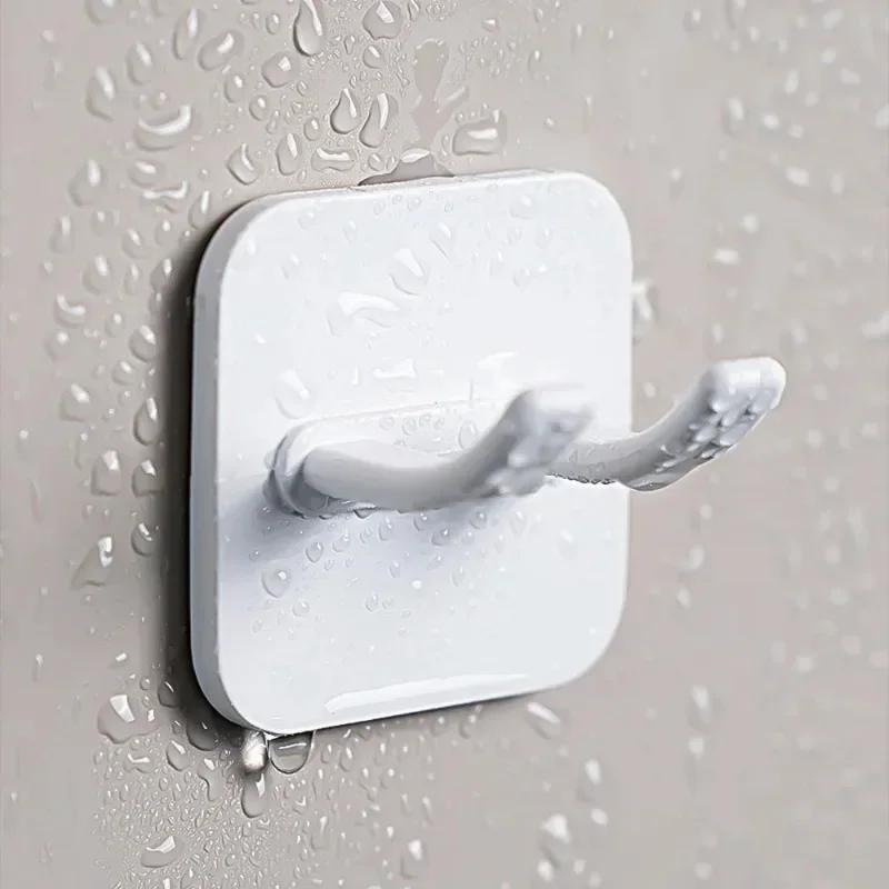 Organizer Pencil Cases 1/5PCS Hook Organizers Flush-free Hooks Plug Socket Storage Home and Power Rack Bathroom Decoration Items