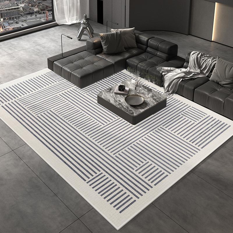 Minimalist Luxury Lint-free Carpet for Living Room Decoration Bedroom Office Easy Clean Rug Large Area Antiskid Soft Floor Mats