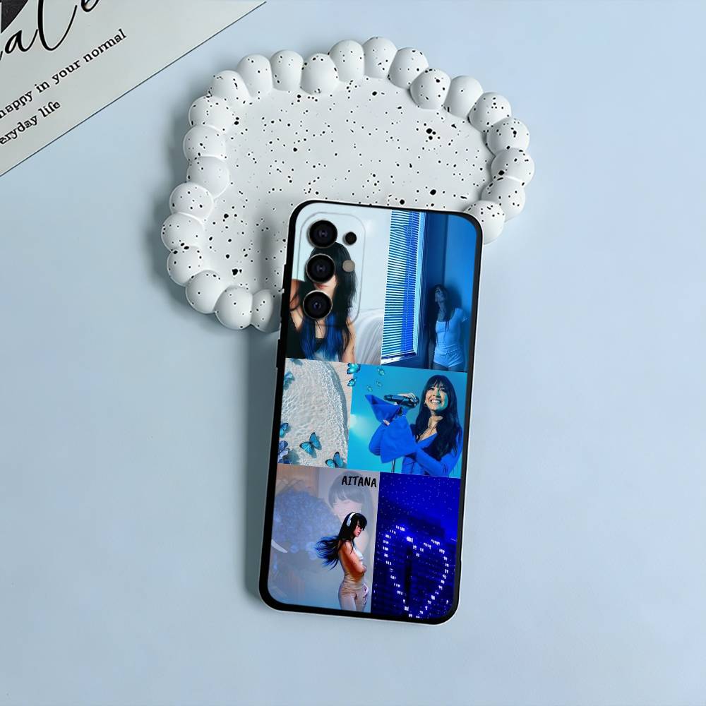 C- Cuarto Aitana Azul Black Soft Silicone Phone Case for Samsung S25, S24, S21, S22, S23, S30, Ultra, S20, Plus, FE, Lite