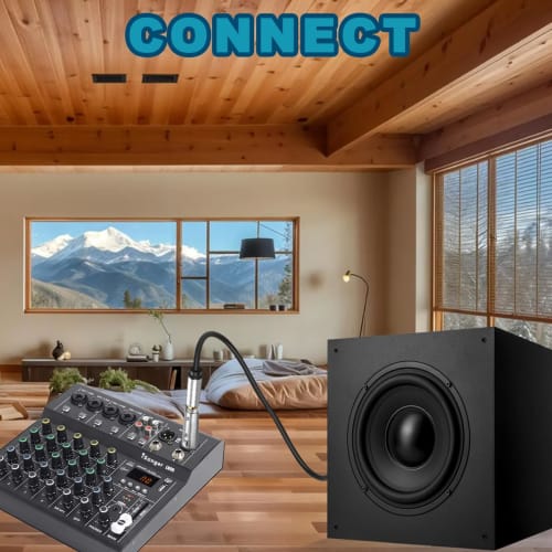 MKBKLLJY 3-Pin XLR Female To RCA Female Adapter Jack Socket Audio Gender Changer Coupler Connector with Zinc Alloy Metal Case and Silver Cable Ties Co