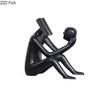 Book Reader Figure Sculpture Room Aesthetic Decor Creative Character Resins Crafts Abstract Figures Statue Desk Decoration