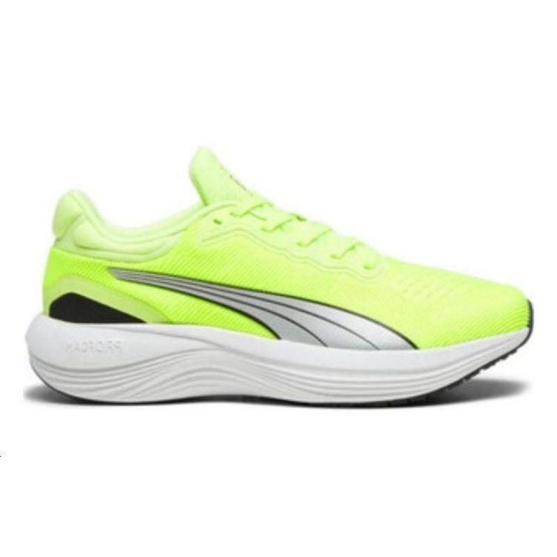 PUMA SCEND PRO Engineered Cushioned Breathable Light Mid Top Running Shoes Unisex Emerald-Silver-Puma White 378777-05