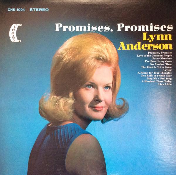 

LP Record LYNN ANDERSON - Promises, Promises CHS1004 Chart Records 1968 US Folk Used