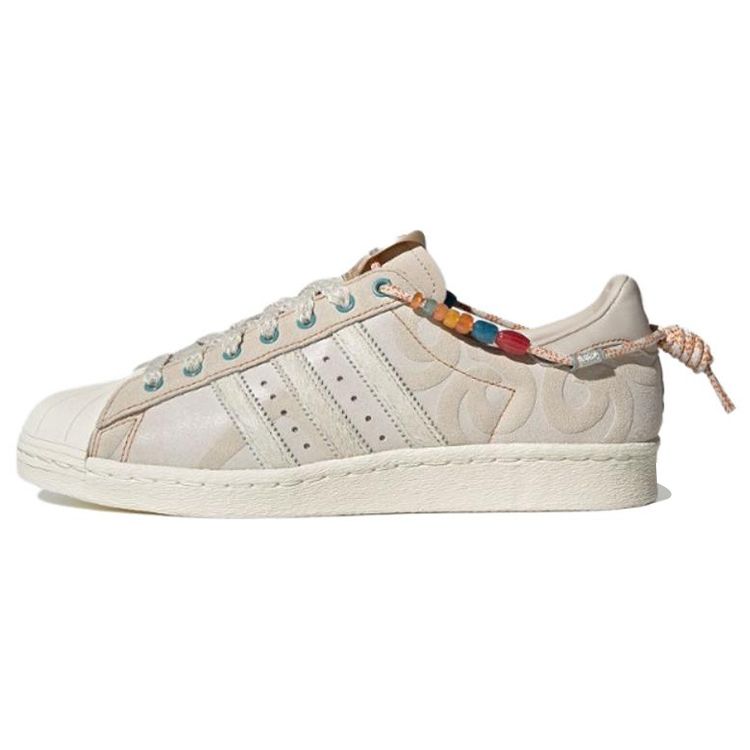 

Adidas Оригинальные кроссовки Superstar 80s с низким верхом, унисекс, белые, коричневые, ID4795 47⅓