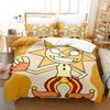Sundrop Fnaf Bettwäsche-Set Einzelbett Twin Full Queen King Size Bettwäsche-Set Jugendzimmer Laken-Set 3D-Druck Bettlaken-Set