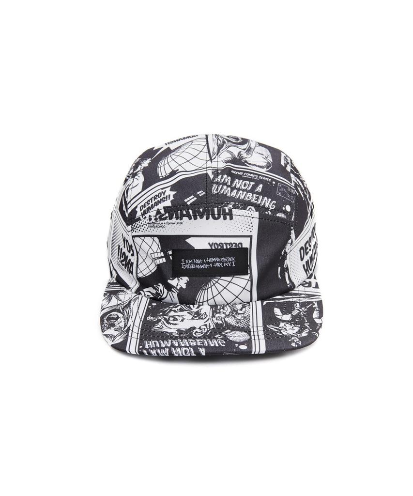 Aimnaseohyumeonbiing Printed Camp Hat - White