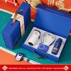 Shang Qi Business Gift Set with Coffee Cup, Umbrella, Neck Massager, Power Bank