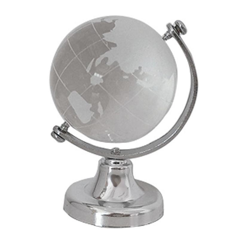 

Mini Glass Globe For Kids Adults Great Educational Toy Teacher Office Supplies
