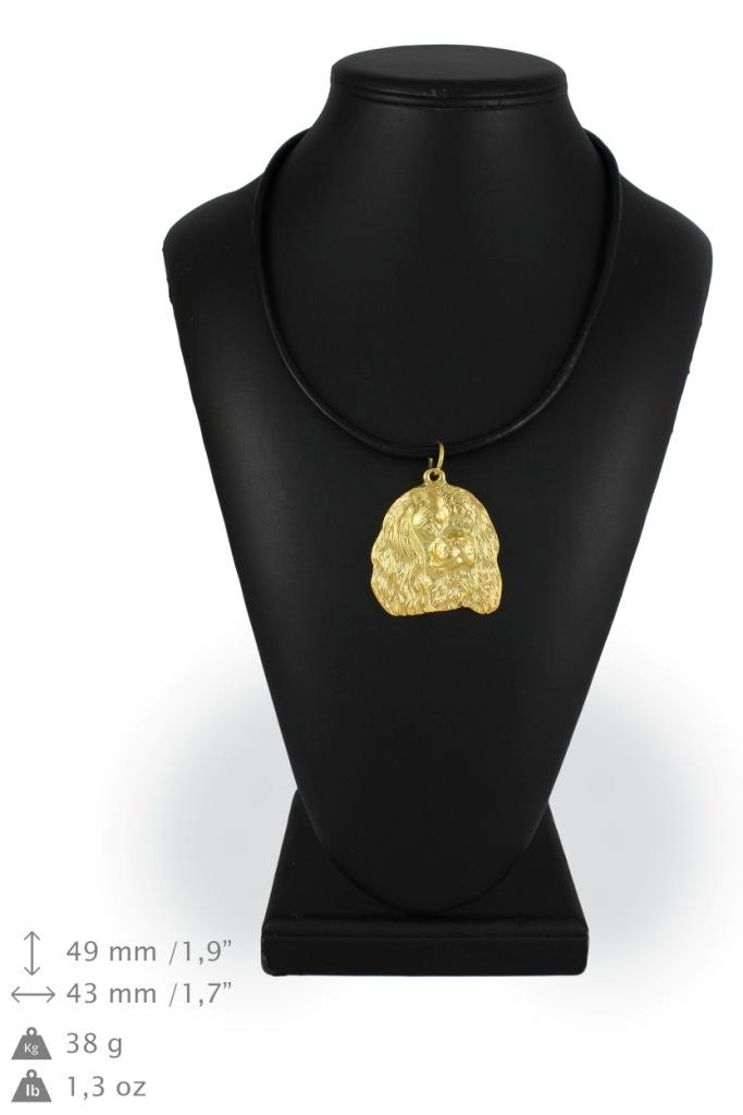 Cavalier King Charles Spaniel - Dog Necklace In Gift Box, Gold-plated Pendant for Dog Fan, Striking Jewellery by Art-Dog
