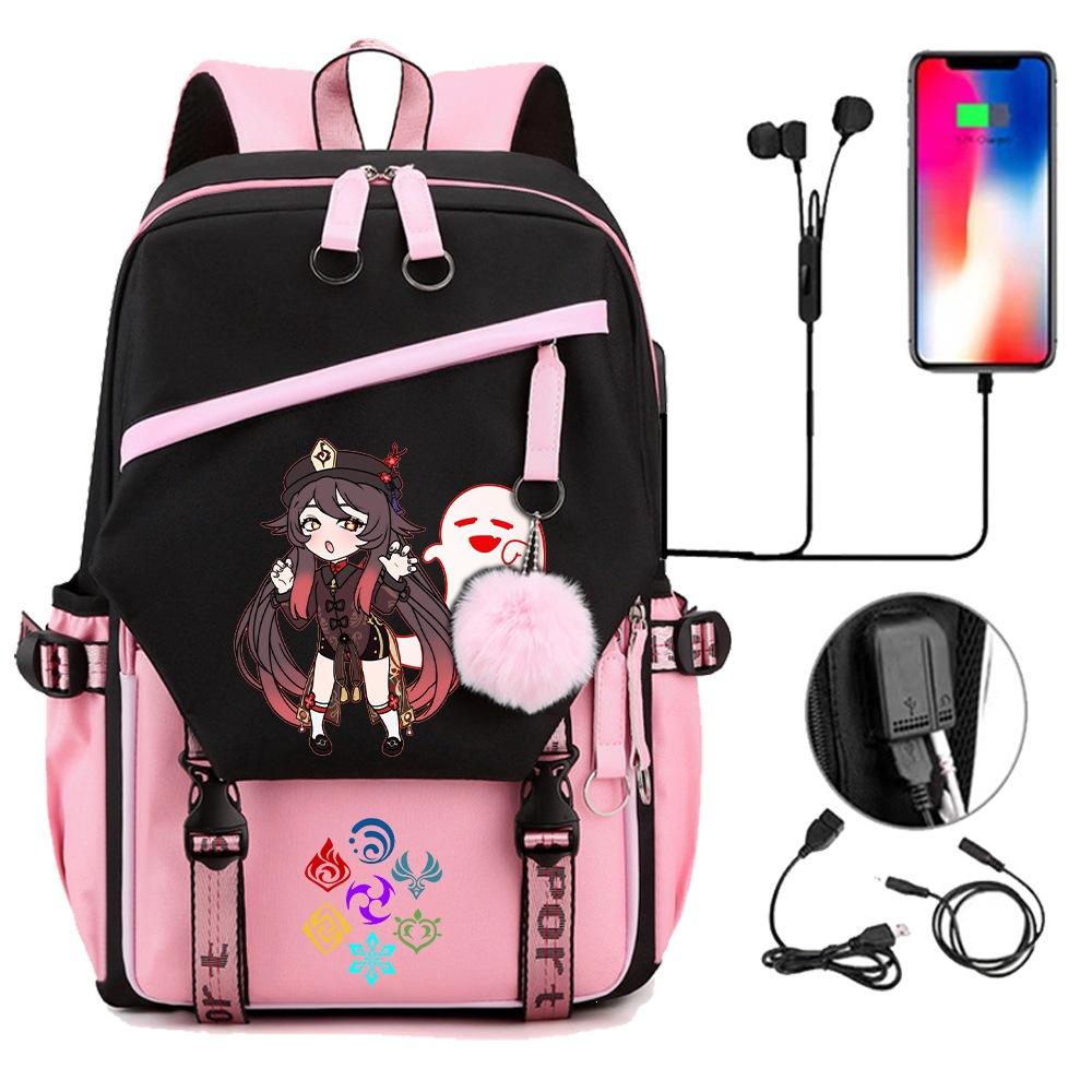 Yuanshen High-Value Campus Style Schoolbag, Junior High School Student Backpack