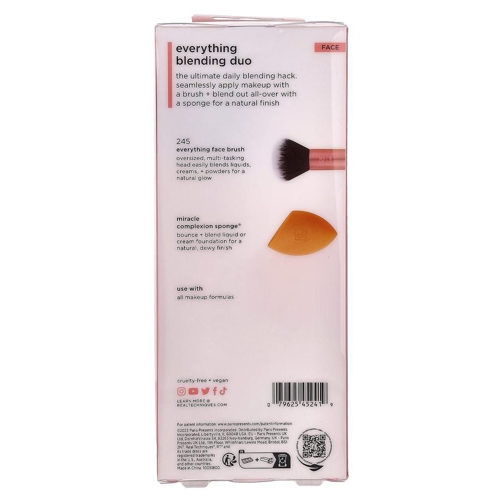 Real Techniques Everything Blending Duo, Face, 2 Pack