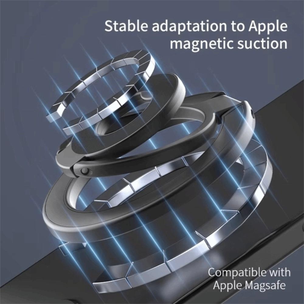 360-Degree Rotatable Magnetic Phone Ring Holder Foldable Mobile Phone Holder Cellphone