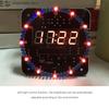 DIY MultiFunction Light Control Rotation Digital LED Electronic Temperature Clock Kit Suite