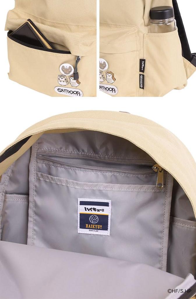 [Outdoor Products] Haikyuu Collaboration Backpack A4 ODHQ04 [12] Inarizaki High School (Gray)