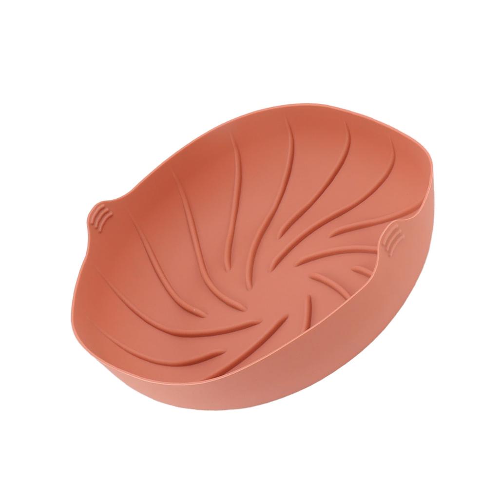 Fryer Silicone Liner Heat Resistant Silicone Fryer Liner Basket Reusable Round Fryers Silicone Pot for Home Kitchen