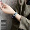 Fine plaid woolen strap for fit3 Huawei GT5/4/3 watch with Xiaomi bracelet 9/8PRO women