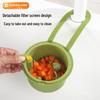 Multipurpose Kitchen Sink Strainer Basket and Hanging Rack