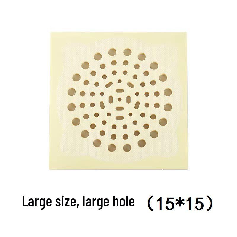 Disposable Hair Filter Net for Kitchen & Bathroom Drains - Non-Woven Fabric Floor Drain Covers
