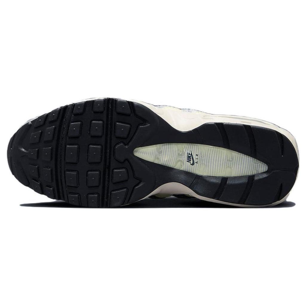 Nike  Air Max 95 Speed Lacing - Metallic Silver Women Sneakers Alabaster Black FD0798-001