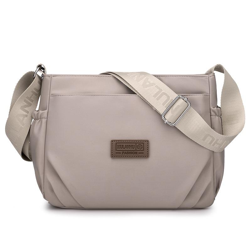 New Versatile Atmospheric Women's Bag Mother Bag Multi-layer Soft Leather Shoulder Messenger Bag Mother-in-law Bag Diagonal Backpack