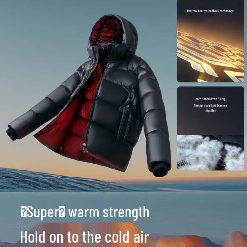 BOSIDENG B250243120 Puffy High-Fill Goose Down Jacket