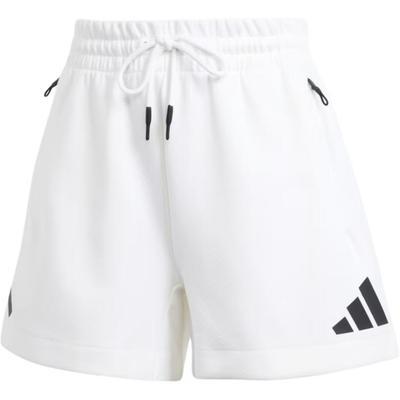 Z.N.E. Comfortable Loose Fit Printed Logo Sports Shorts Women Shorts White JJ4678