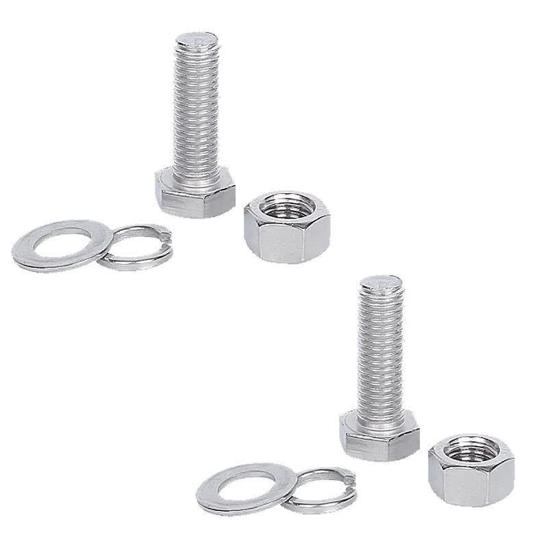 YFB316L Stainless Steel Hex Bolt and Nut Set