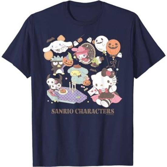 Halloween Special US Design Sanrio Characters Party T-Shirt